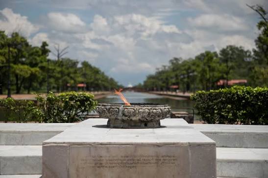 Lumbini meditation grounds