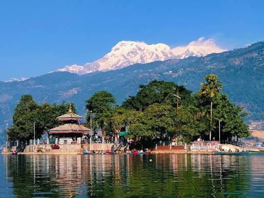 Annapurna views from Pokhara